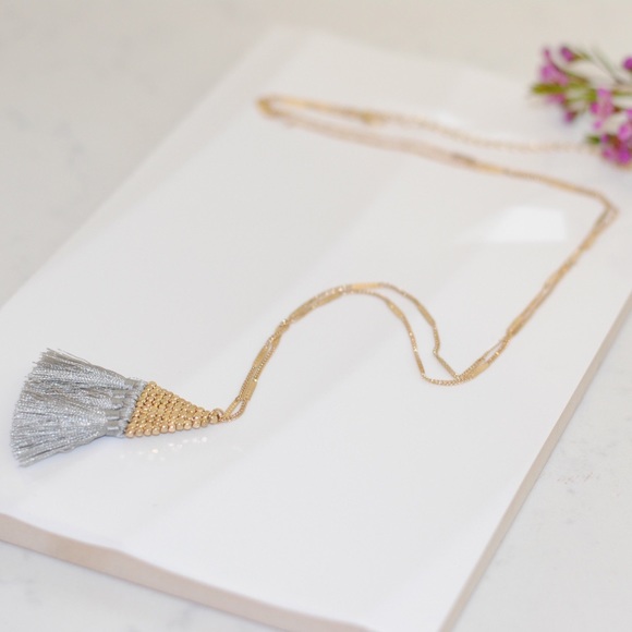 Jewelry - Pyramid Tassel Necklace